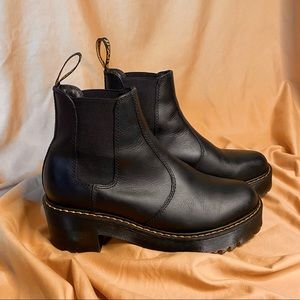 Dr. Martens Rometty Platform Leather Boots